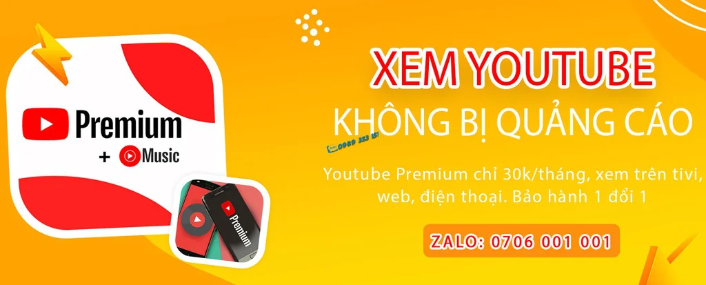 Mua Youtube Premium ở đâu tại Việt Nam