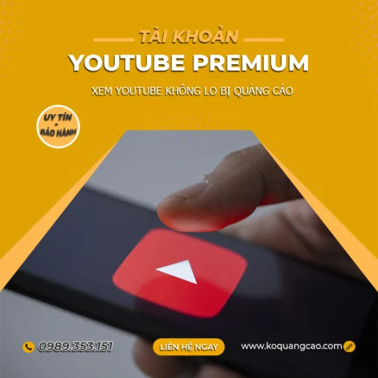 Mua Youtube Premium Giá Rẻ Việt Nam - Xem Youtube Không Quảng Cáo - Ánh Linh