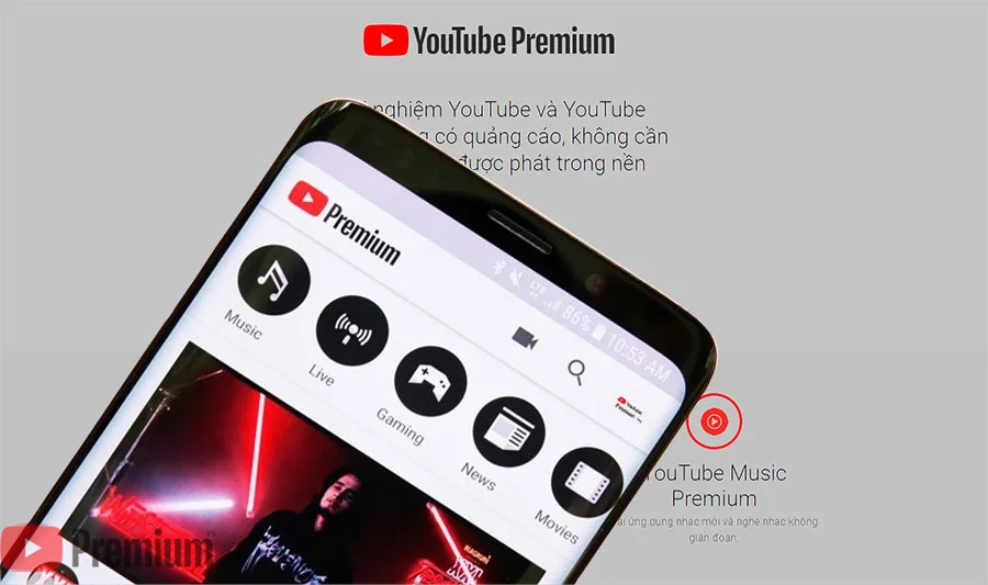 Gói Youtube Premium